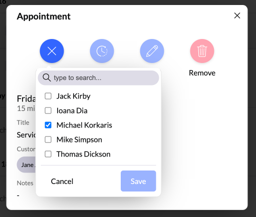 Appointment