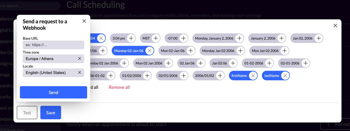 Talkdesk-appointments